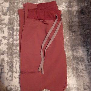 Figs High Waisted Yola Dark Cherry